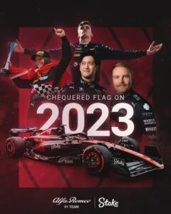 Interface de paris Formule 1 sur Stake